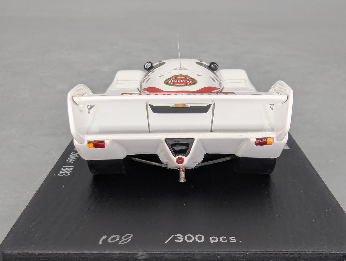 Modellautos 1:43 Spark Porsche 956 WINNER DRM Zolder 1983 #1 Wollek OVP