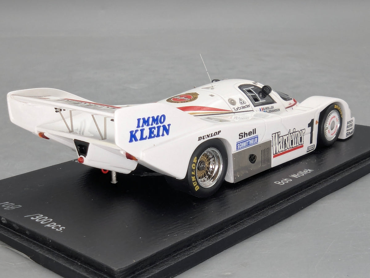 Modellautos 1:43 Spark Porsche 956 WINNER DRM Zolder 1983 #1 Wollek OVP