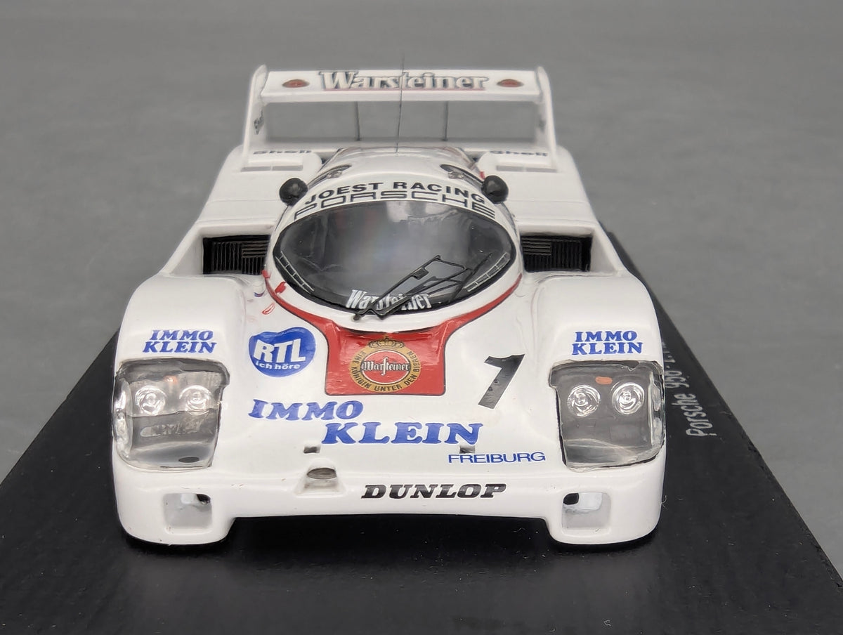 Modellautos 1:43 Spark Porsche 956 WINNER DRM Zolder 1983 #1 Wollek OVP