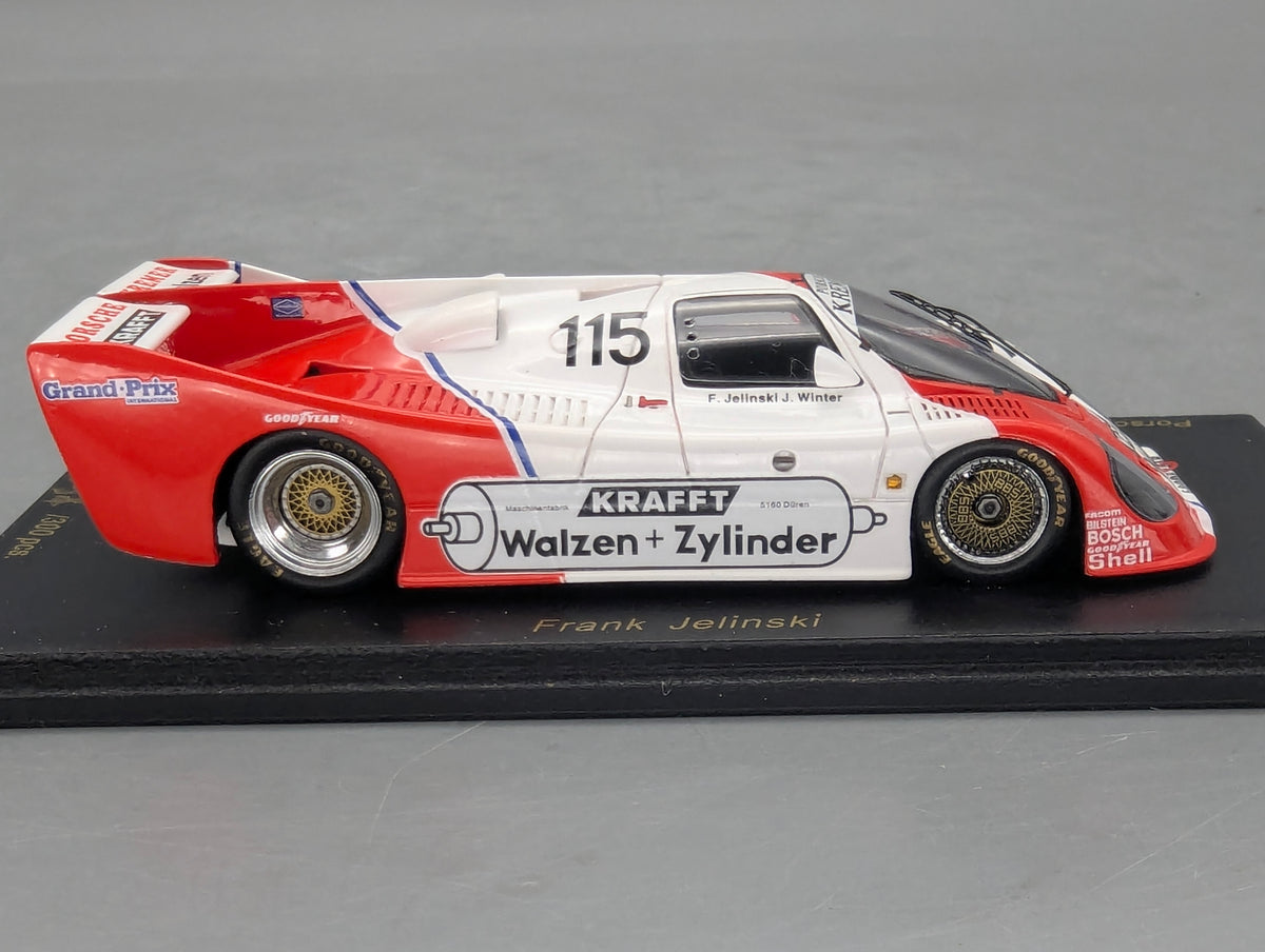 Modellautos 1:43 Spark Porsche CK5 Kremer DRM Norisring 1983 #115 Jelinski OVP
