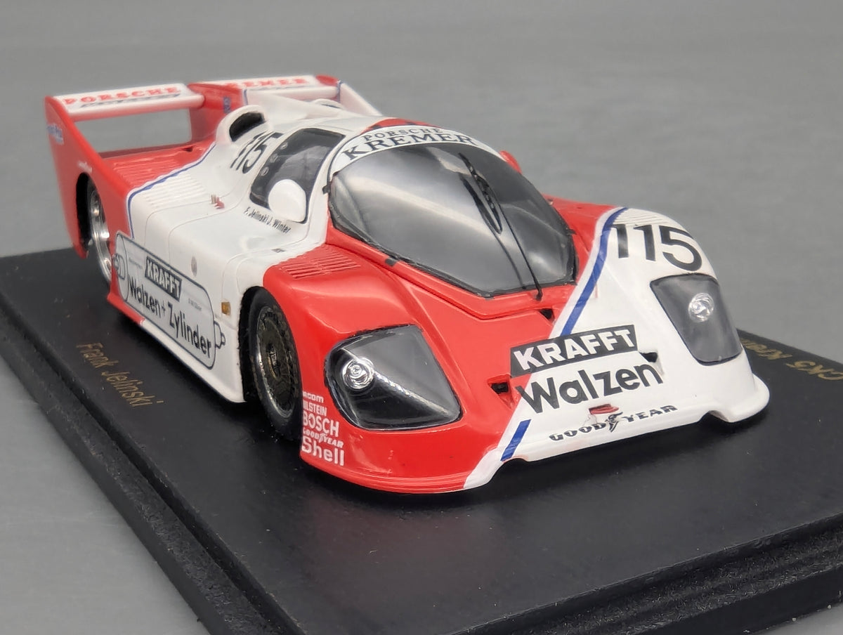 Modellautos 1:43 Spark Porsche CK5 Kremer DRM Norisring 1983 #115 Jelinski OVP