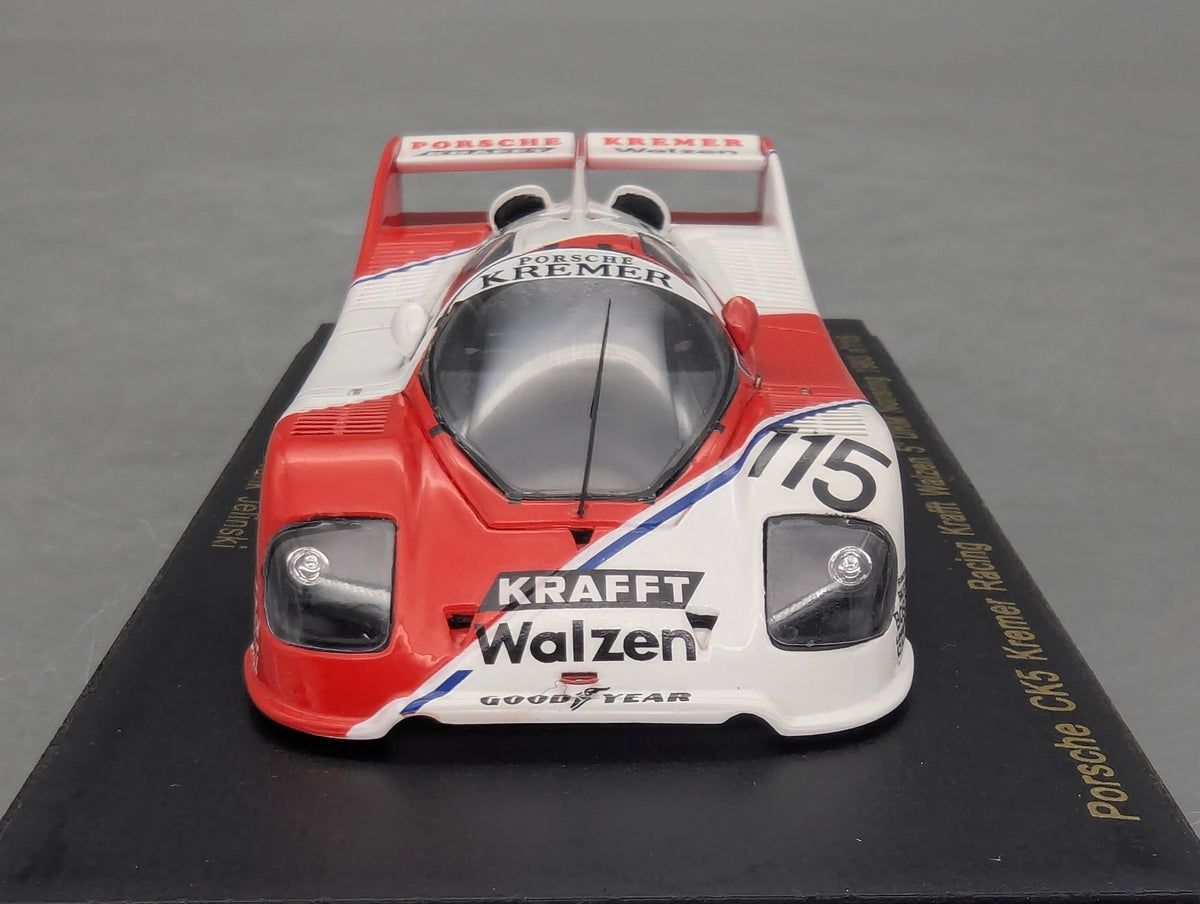Modellautos 1:43 Spark Porsche CK5 Kremer DRM Norisring 1983 #115 Jelinski OVP