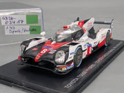 Modellautos 1:43 Spark Toyota TS050 Hybrid 24h Le Mans 2017 #8 Vitrine