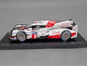 Modellautos 1:43 Spark Toyota TS050 Hybrid 24h Le Mans 2017 #8 Vitrine