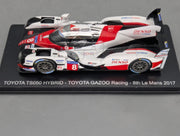 Modellautos 1:43 Spark Toyota TS050 Hybrid 24h Le Mans 2017 #8 Vitrine