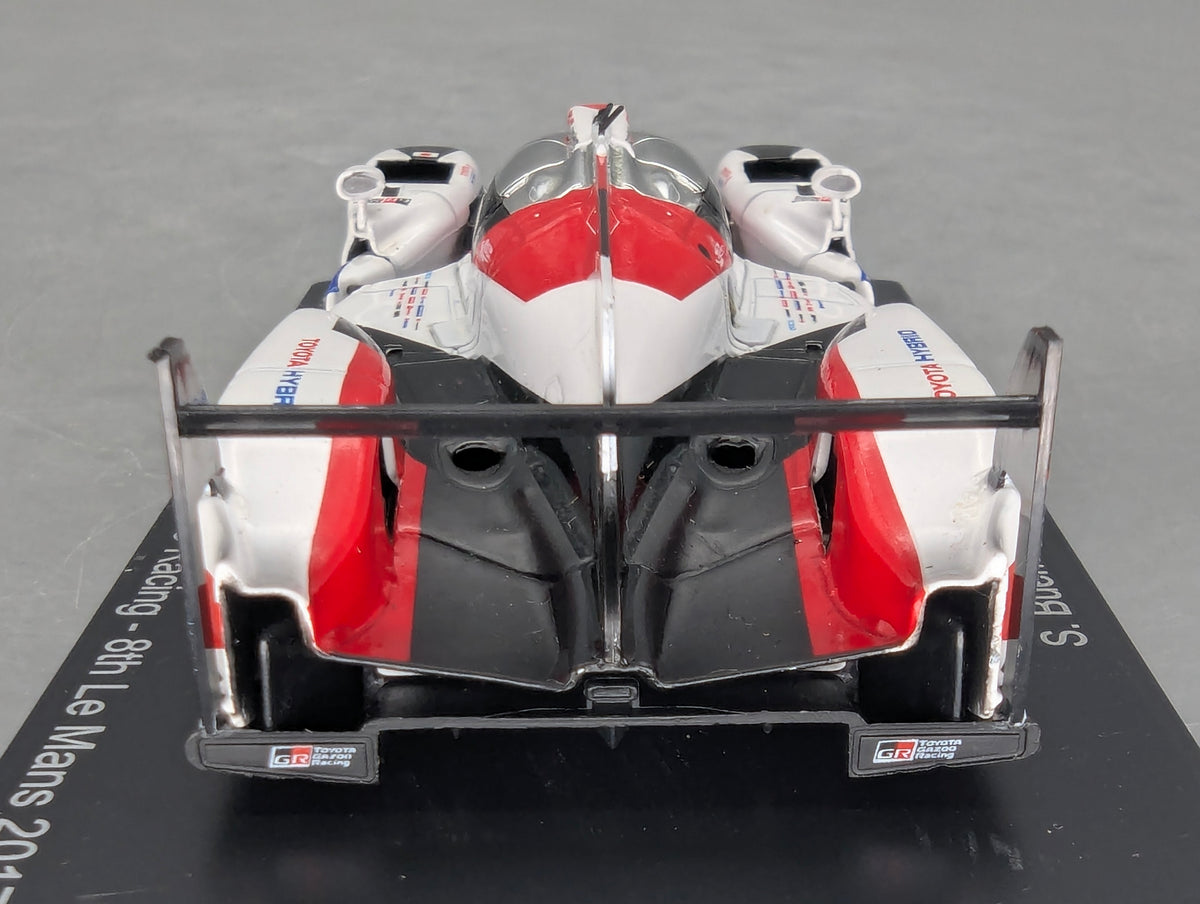 Modellautos 1:43 Spark Toyota TS050 Hybrid 24h Le Mans 2017 #8 Vitrine