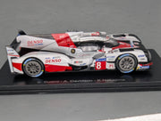 Modellautos 1:43 Spark Toyota TS050 Hybrid 24h Le Mans 2017 #8 Vitrine