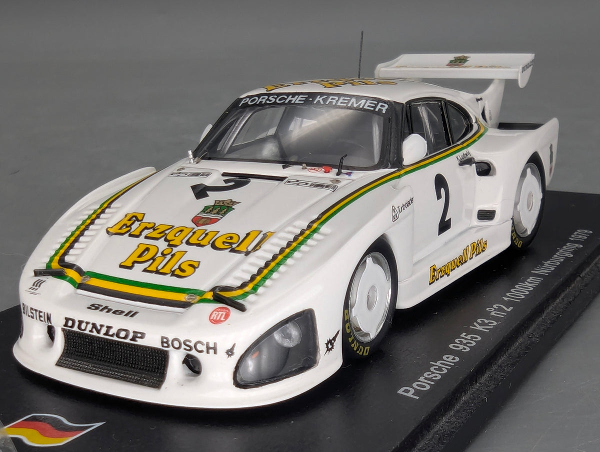 Modellautos 1:43 Spark Porsche 935 K3 1000 km Nbrg 1979 #2 Ludwig + Plankenh OVP