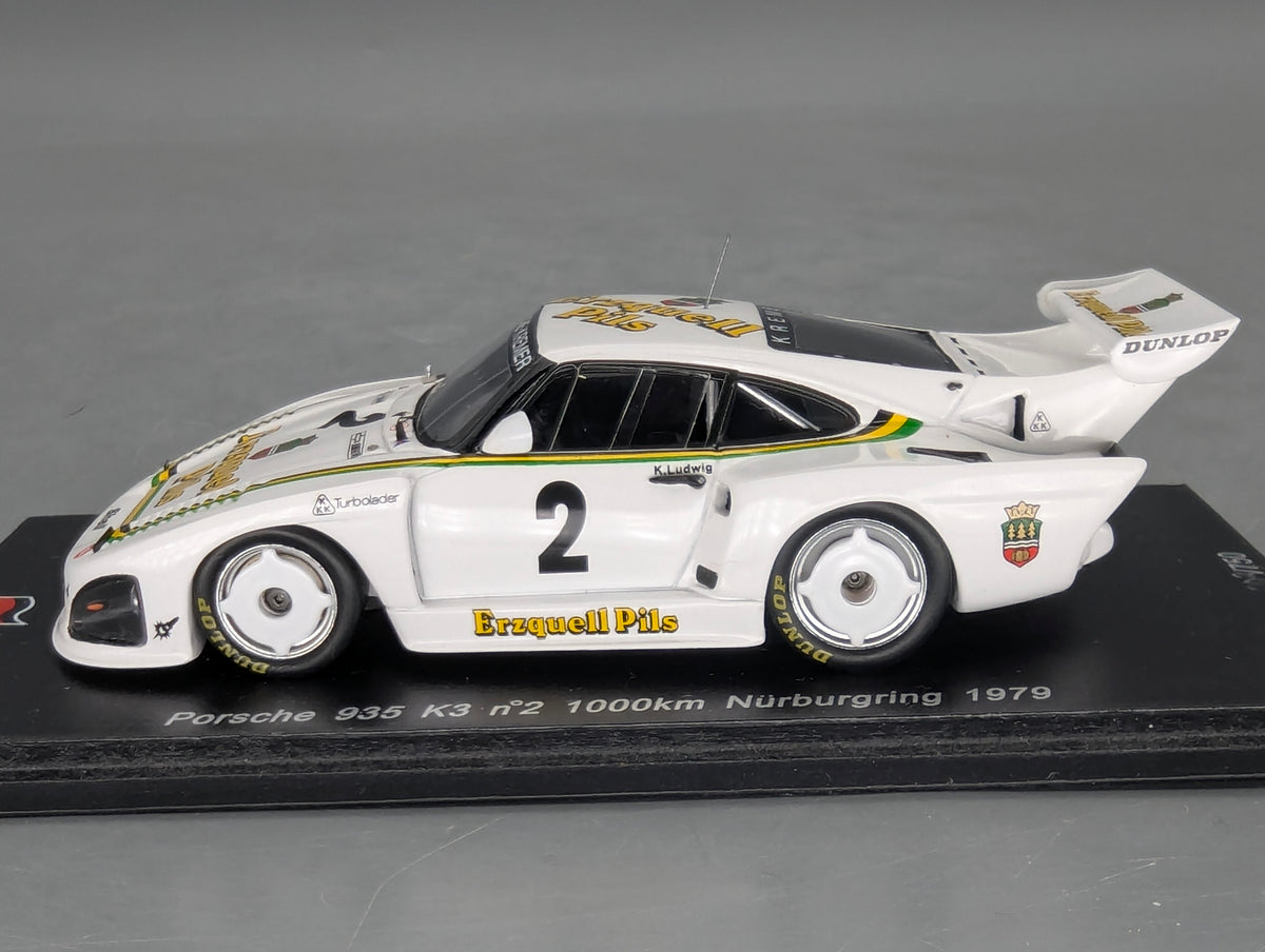 Modellautos 1:43 Spark Porsche 935 K3 1000 km Nbrg 1979 #2 Ludwig + Plankenh OVP