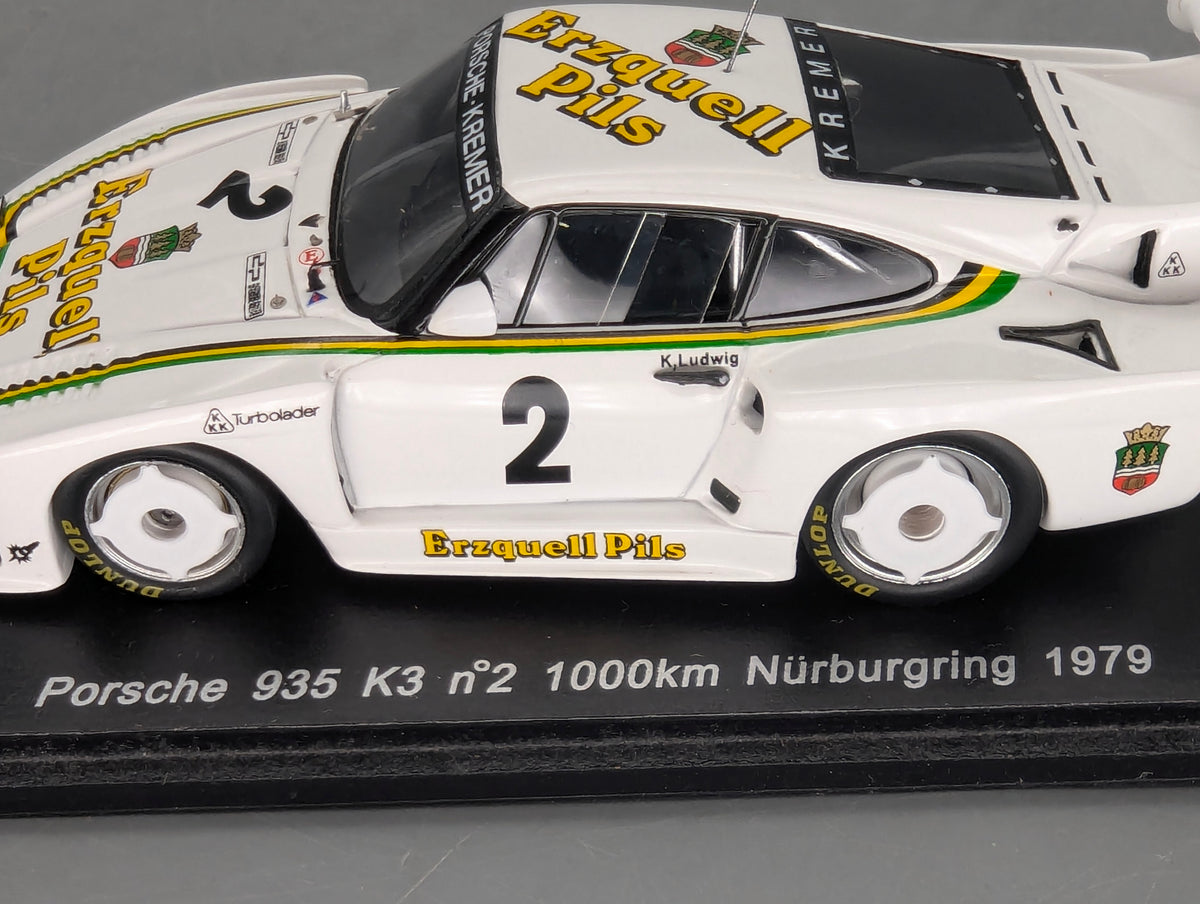 Modellautos 1:43 Spark Porsche 935 K3 1000 km Nbrg 1979 #2 Ludwig + Plankenh OVP