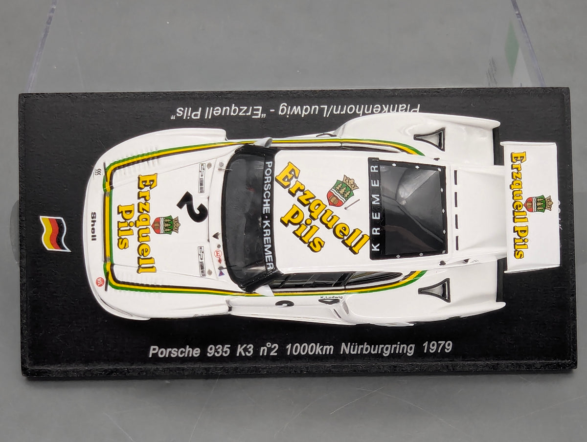 Modellautos 1:43 Spark Porsche 935 K3 1000 km Nbrg 1979 #2 Ludwig + Plankenh OVP