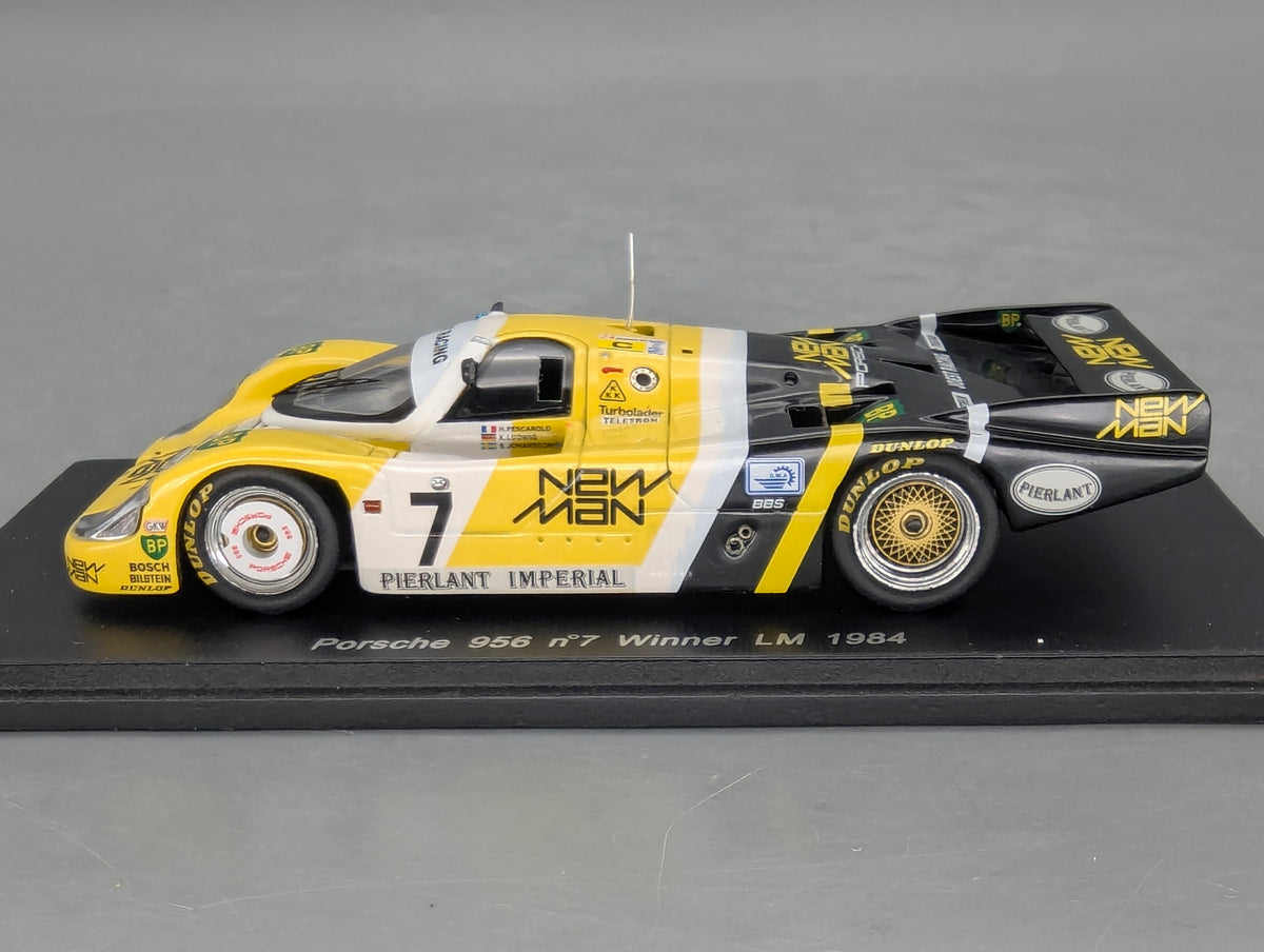 Modellautos 1:43 Spark Porsche 956 WINNER 24h Le Mans 1984 #7 Ludwig u. A. OVP