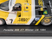 Modellautos 1:43 Spark Porsche 956 WINNER 24h Le Mans 1984 #7 Ludwig u. A. OVP