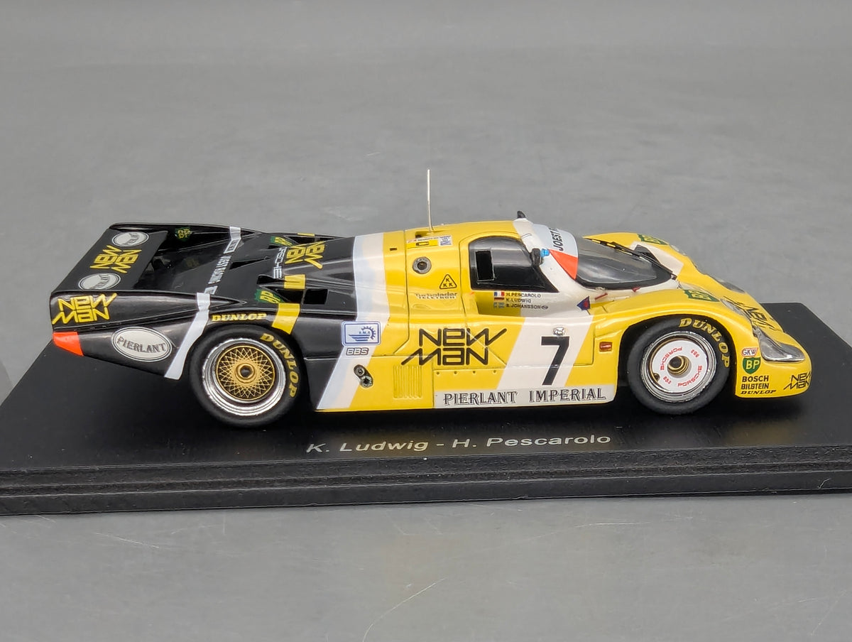 Modellautos 1:43 Spark Porsche 956 WINNER 24h Le Mans 1984 #7 Ludwig u. A. OVP