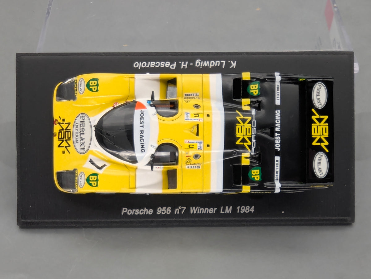 Modellautos 1:43 Spark Porsche 956 WINNER 24h Le Mans 1984 #7 Ludwig u. A. OVP