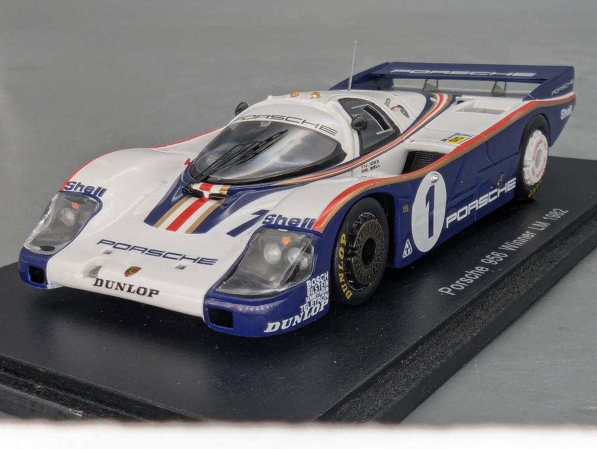 Modellautos 1:43 Spark Porsche 956 WINNER 24h Le Mans 1982 #1 Ickx + Bell OVP