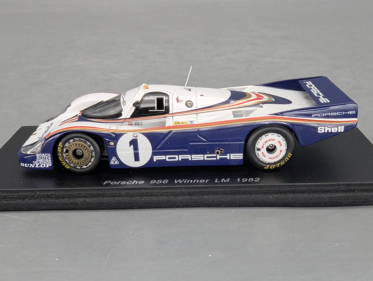 Modellautos 1:43 Spark Porsche 956 WINNER 24h Le Mans 1982 #1 Ickx + Bell OVP
