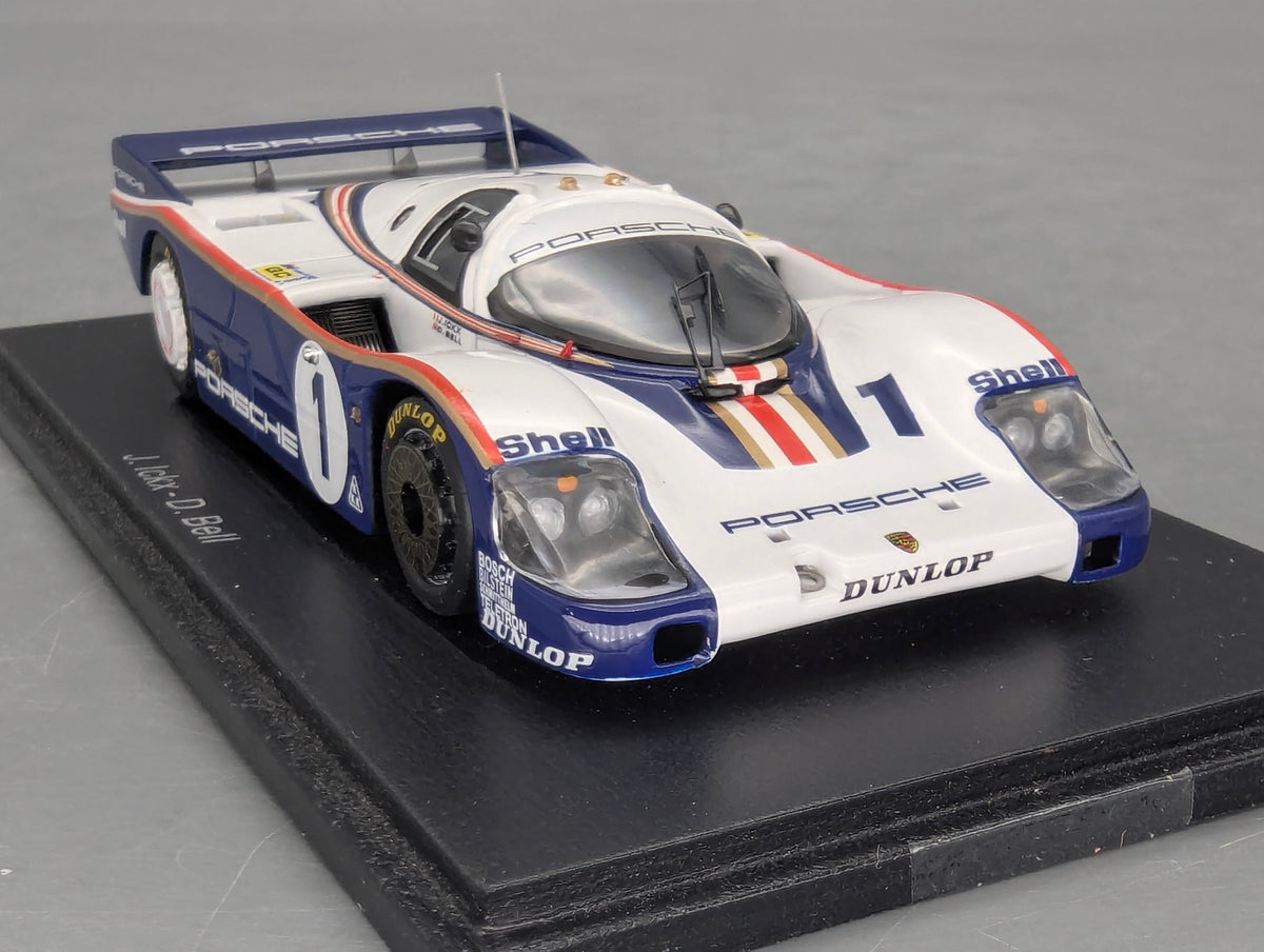 Modellautos 1:43 Spark Porsche 956 WINNER 24h Le Mans 1982 #1 Ickx + Bell OVP