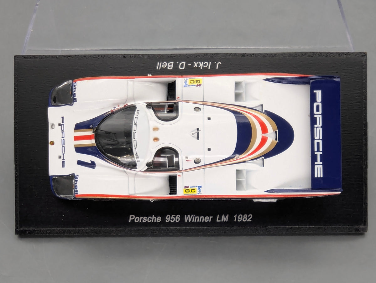 Modellautos 1:43 Spark Porsche 956 WINNER 24h Le Mans 1982 #1 Ickx + Bell OVP