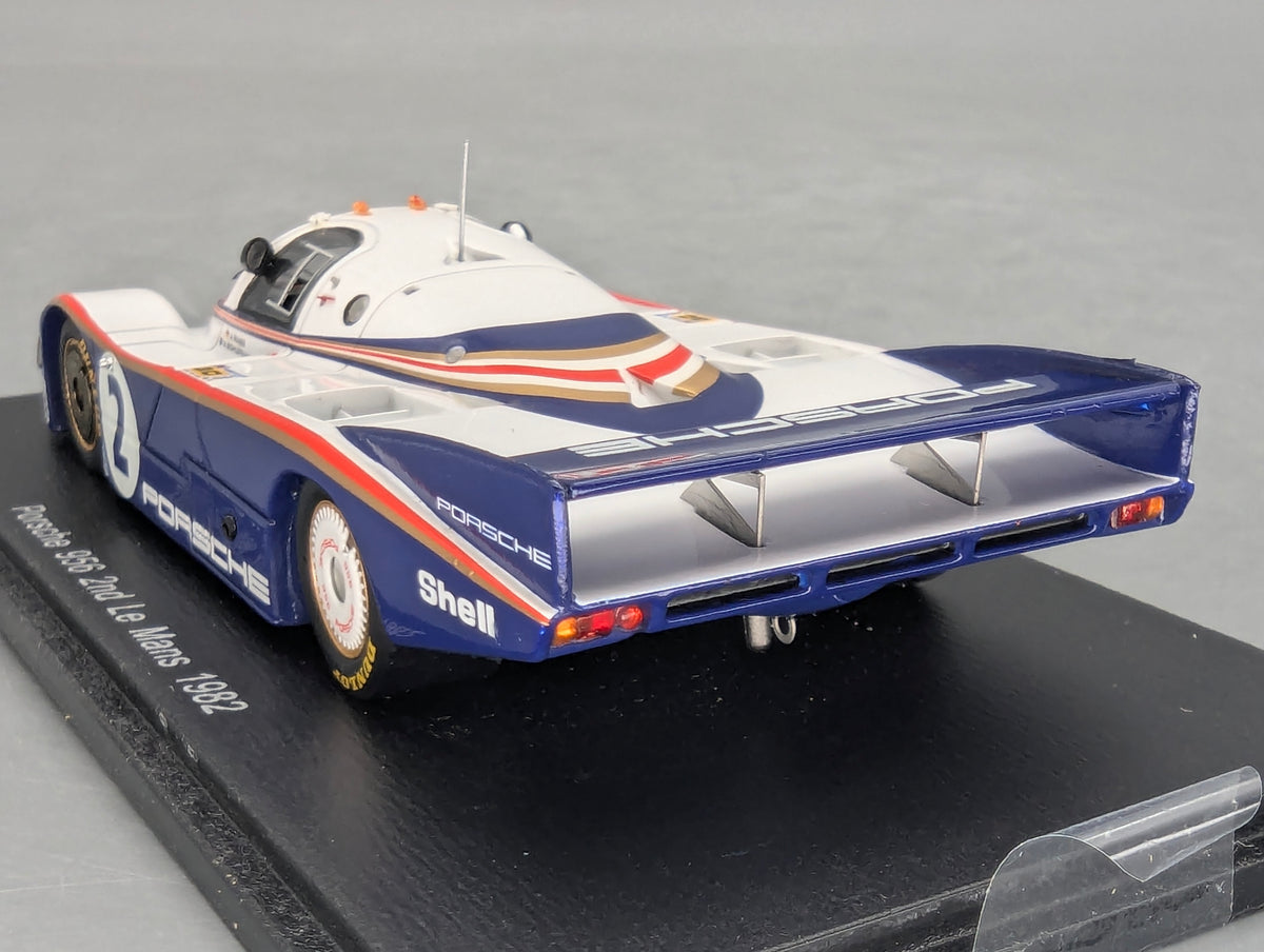 Modellautos 1:43 Spark Porsche 956 2nd 24h Le Mans 1982 #2 J. Mass u. A. mit OVP