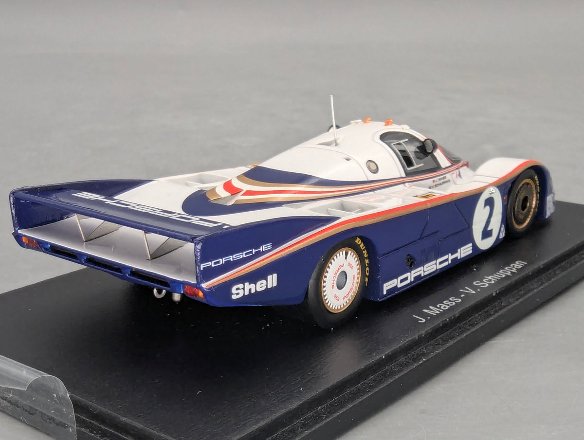 Modellautos 1:43 Spark Porsche 956 2nd 24h Le Mans 1982 #2 J. Mass u. A. mit OVP