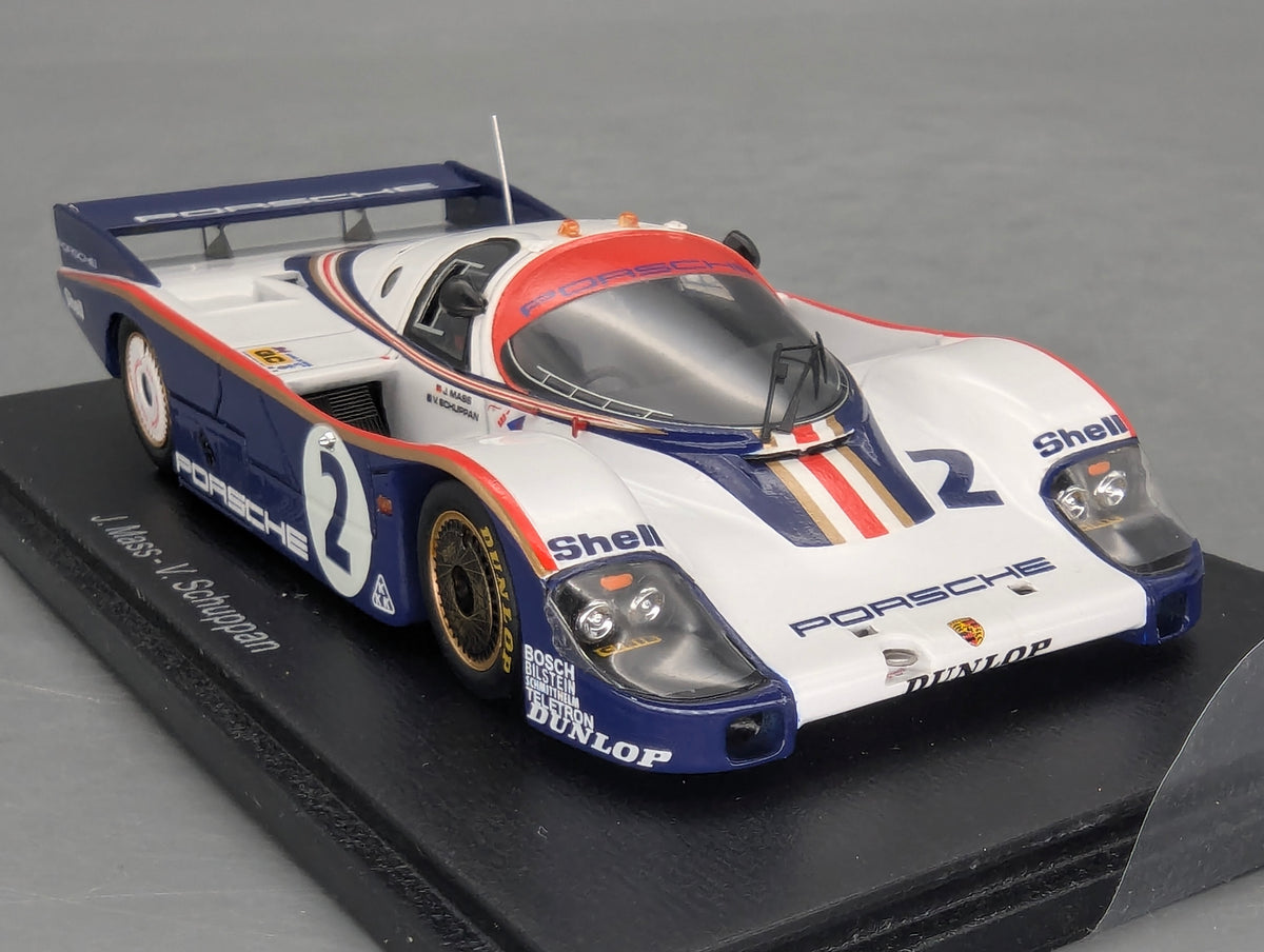Modellautos 1:43 Spark Porsche 956 2nd 24h Le Mans 1982 #2 J. Mass u. A. mit OVP