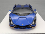 Eidolon Make Up 1:43 Lamborghini Sian FKP 37 with Stripe 2019 Blu 57/60 mit OVP