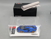Eidolon Make Up 1:43 Lamborghini Sian FKP 37 with Stripe 2019 Blu 57/60 mit OVP
