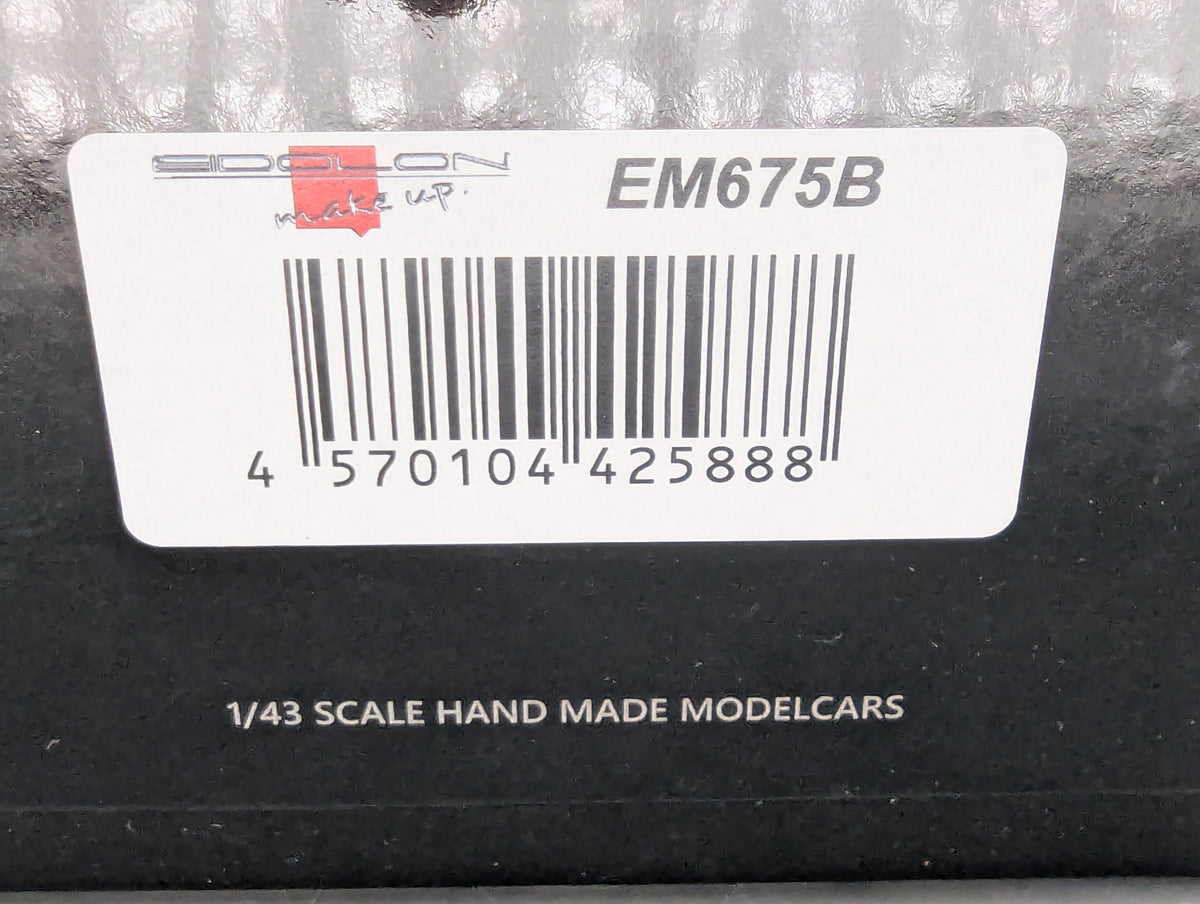 Eidolon Make Up 1:43 Lamborghini Sian FKP 37 with Stripe 2019 Blu 57/60 mit OVP