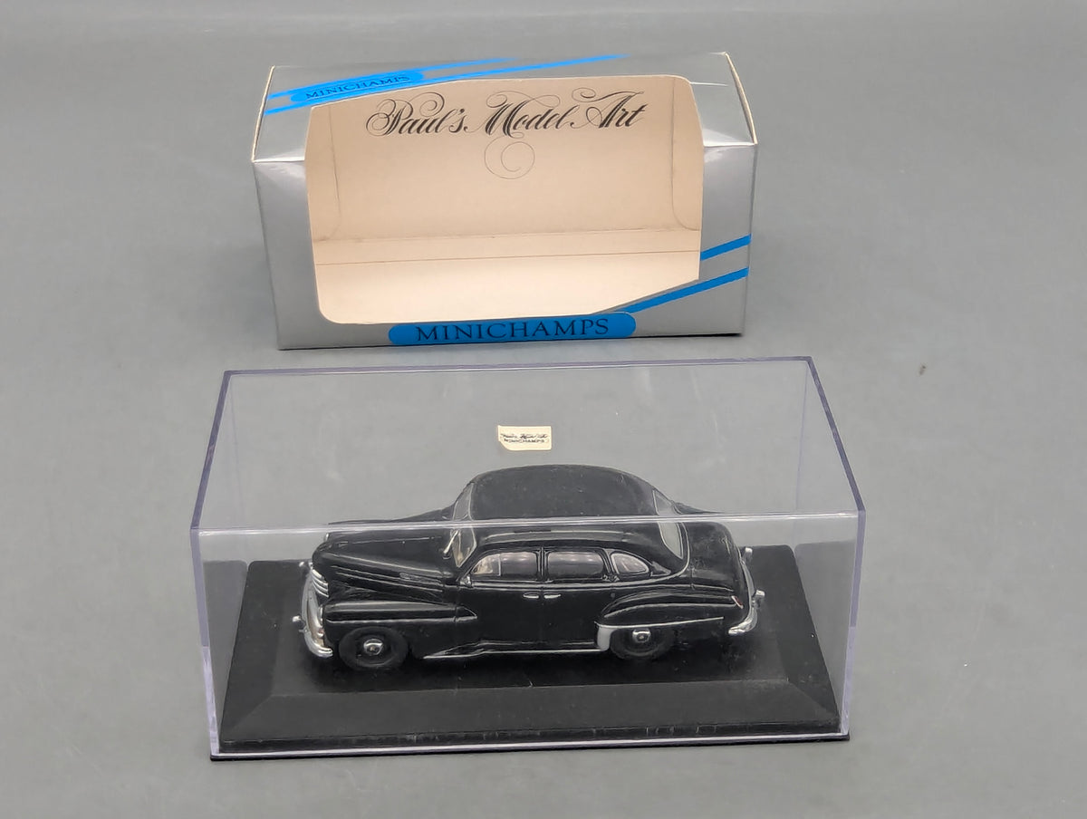 Modellautos 1:43 Minichamps Opel Kapitän 1951 Schwarzmit OVP