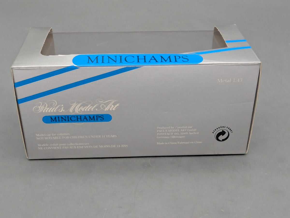 Modellautos 1:43 Minichamps Opel Kapitän 1951 Schwarzmit OVP