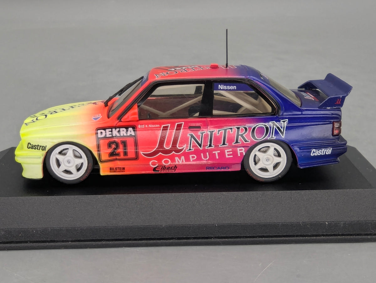 Modellautos 1:43 Minichamps BMW M3 DTM 1992 #21 Kris Nissen mit OVP