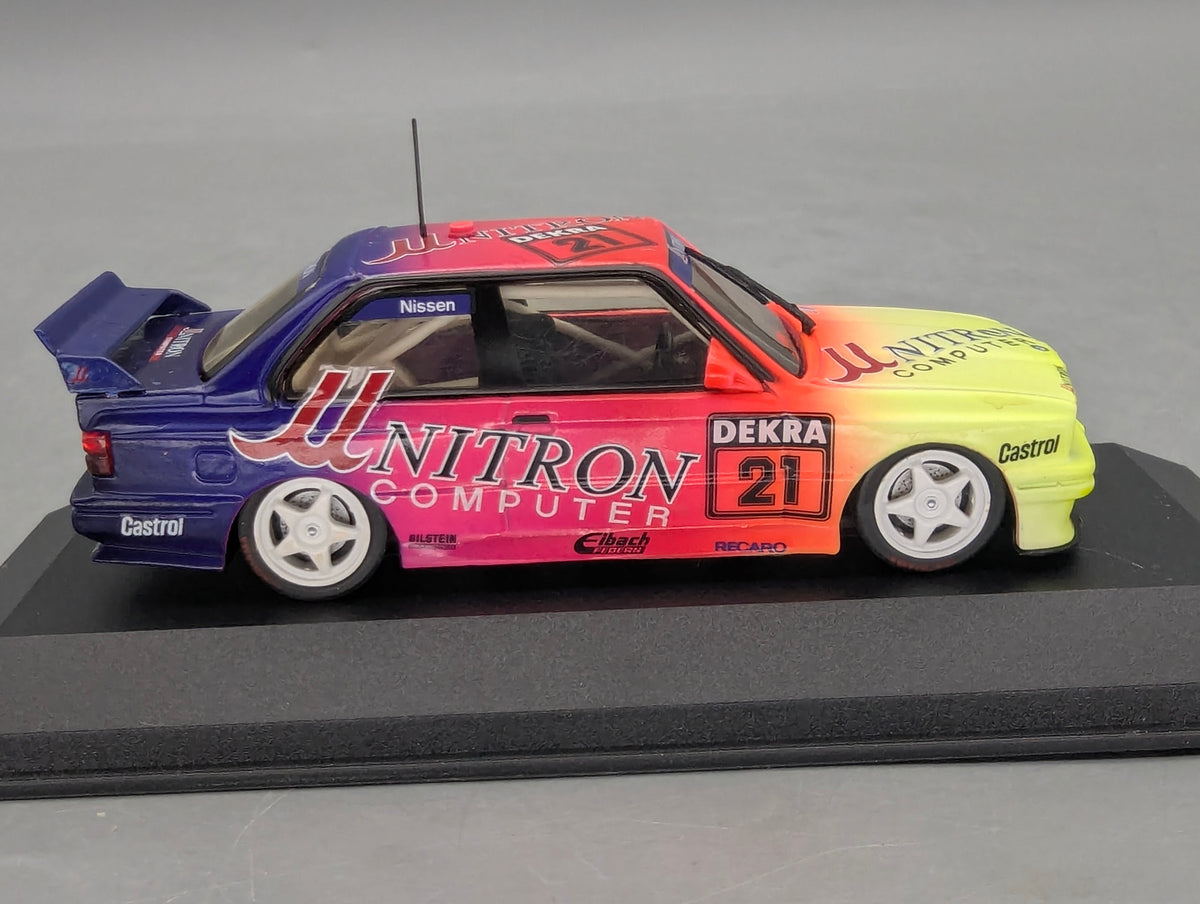 Modellautos 1:43 Minichamps BMW M3 DTM 1992 #21 Kris Nissen mit OVP