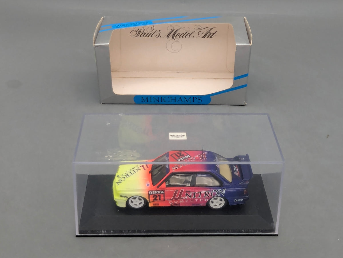 Modellautos 1:43 Minichamps BMW M3 DTM 1992 #21 Kris Nissen mit OVP