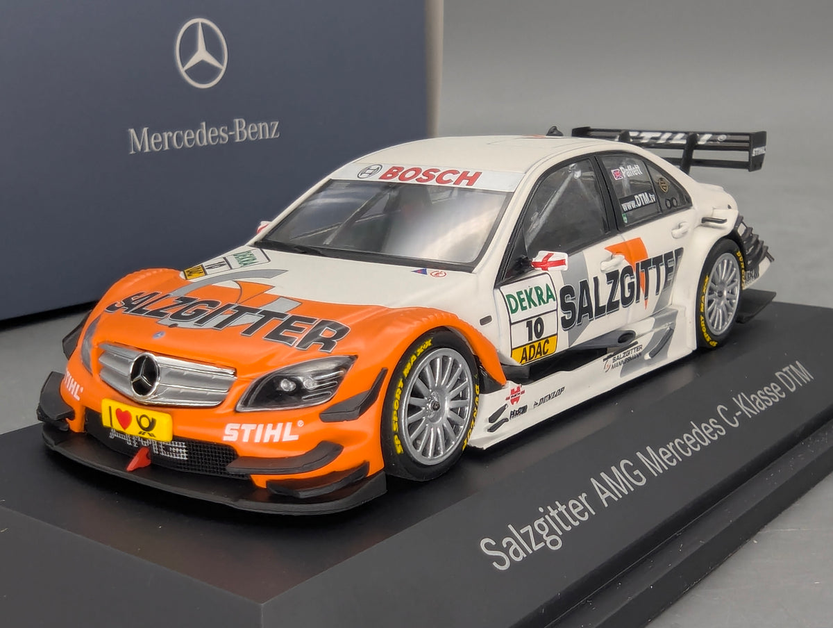 Modellautos 1:43 Minichamps AMG Mercedes C Klasse DTM 2009 #10 Gary Paffett OVP