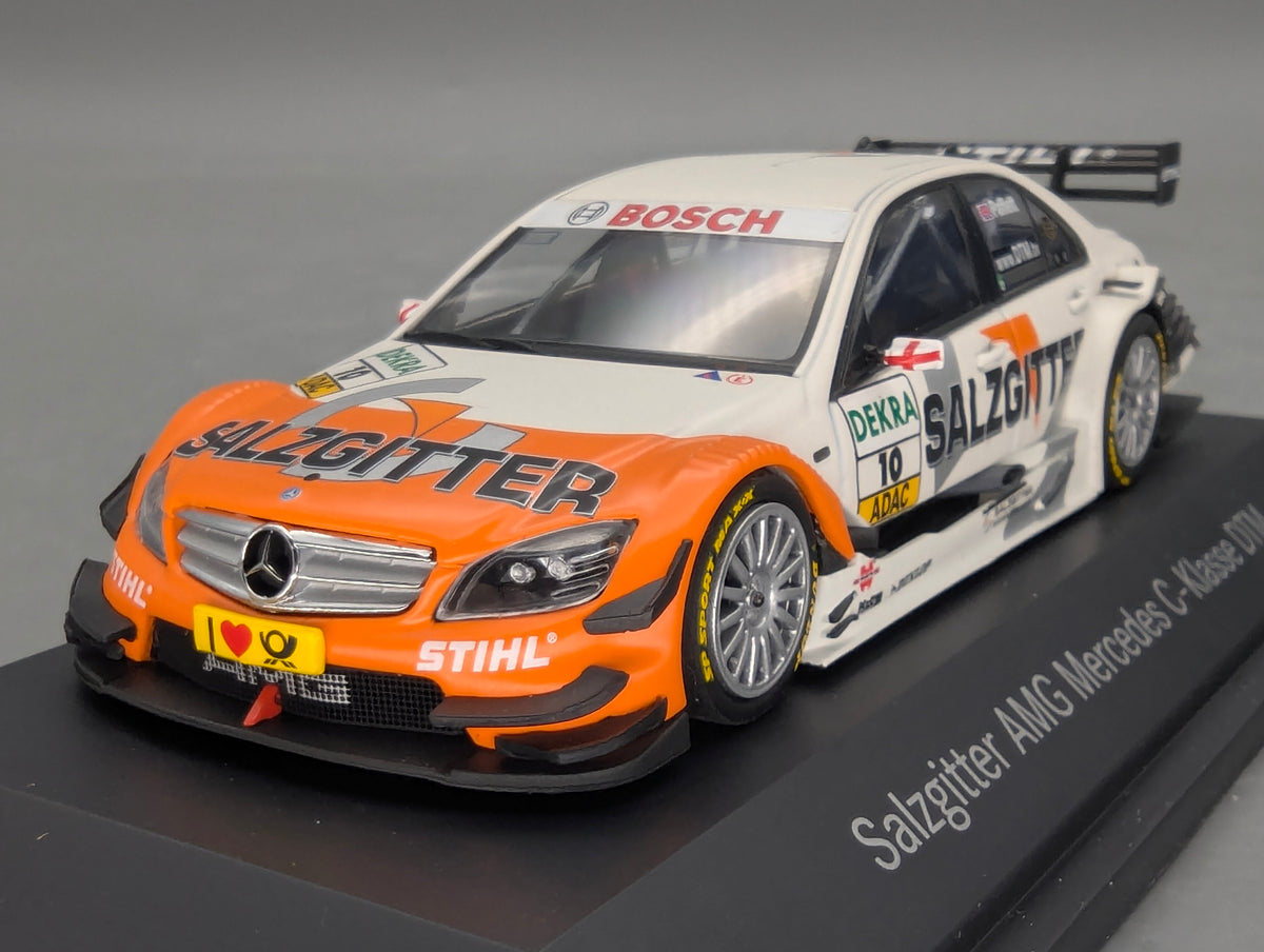 Modellautos 1:43 Minichamps AMG Mercedes C Klasse DTM 2009 #10 Gary Paffett OVP