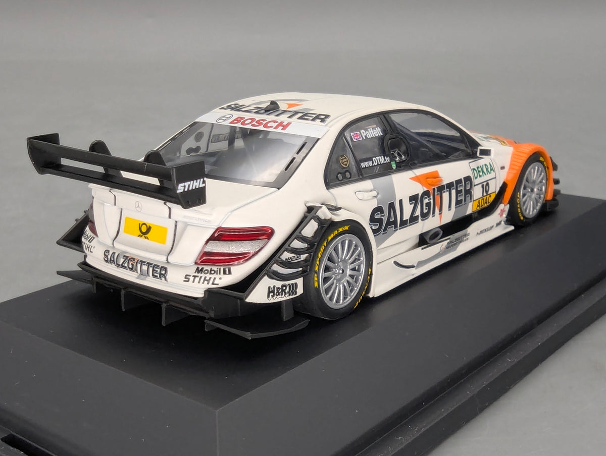 Modellautos 1:43 Minichamps AMG Mercedes C Klasse DTM 2009 #10 Gary Paffett OVP