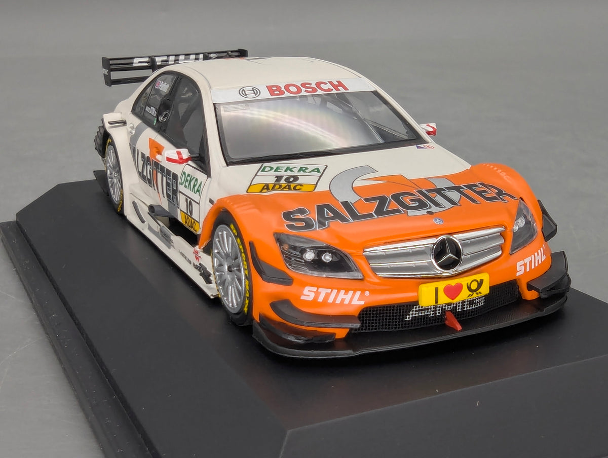 Modellautos 1:43 Minichamps AMG Mercedes C Klasse DTM 2009 #10 Gary Paffett OVP