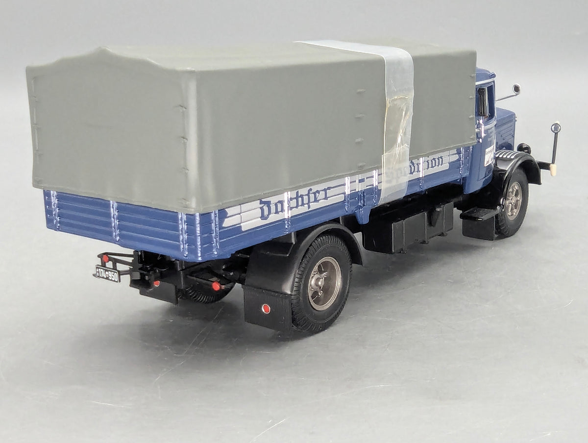 LKW Modell 1:43 Minichamps Buessing 8000 S Canvas Truck Dachser mit OVP