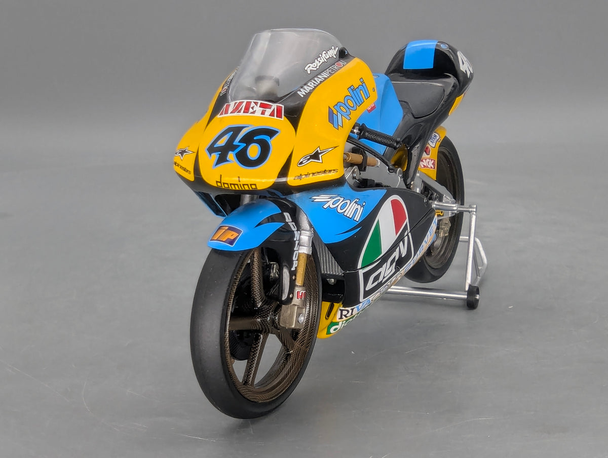 Motorrad Modell 1:12 Minichamps Aprilia 125 ccm GP 1996 #46 Valentino Rossi OVP
