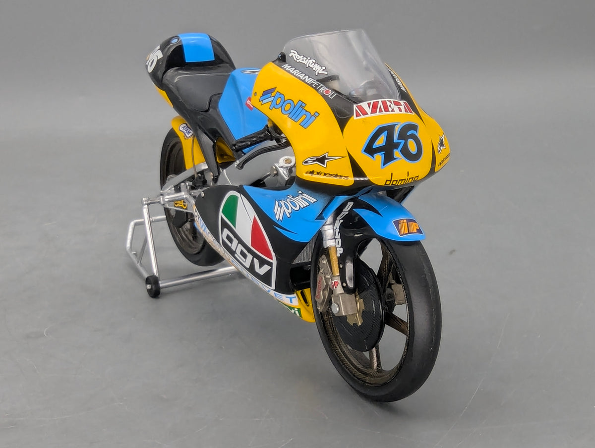 Motorrad Modell 1:12 Minichamps Aprilia 125 ccm GP 1996 #46 Valentino Rossi OVP