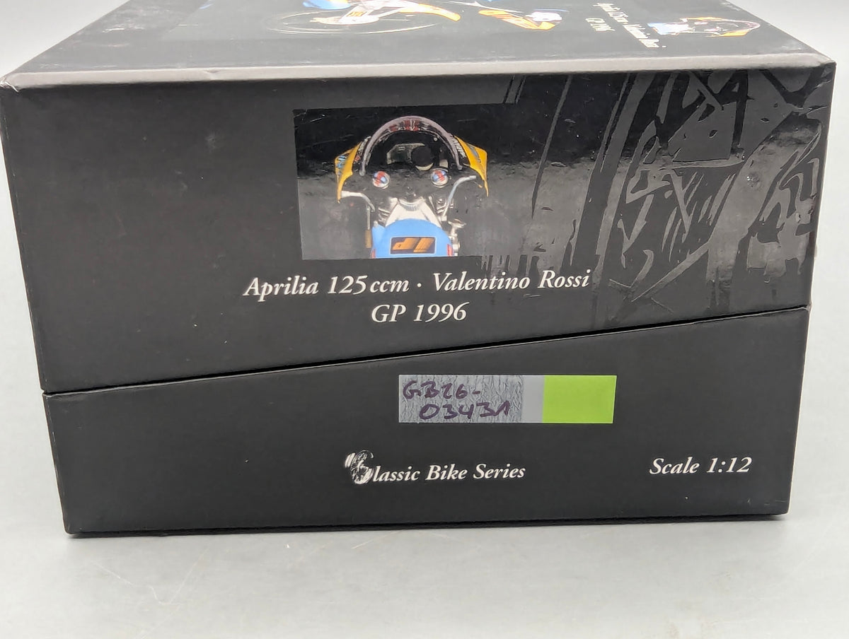 Motorrad Modell 1:12 Minichamps Aprilia 125 ccm GP 1996 #46 Valentino Rossi OVP