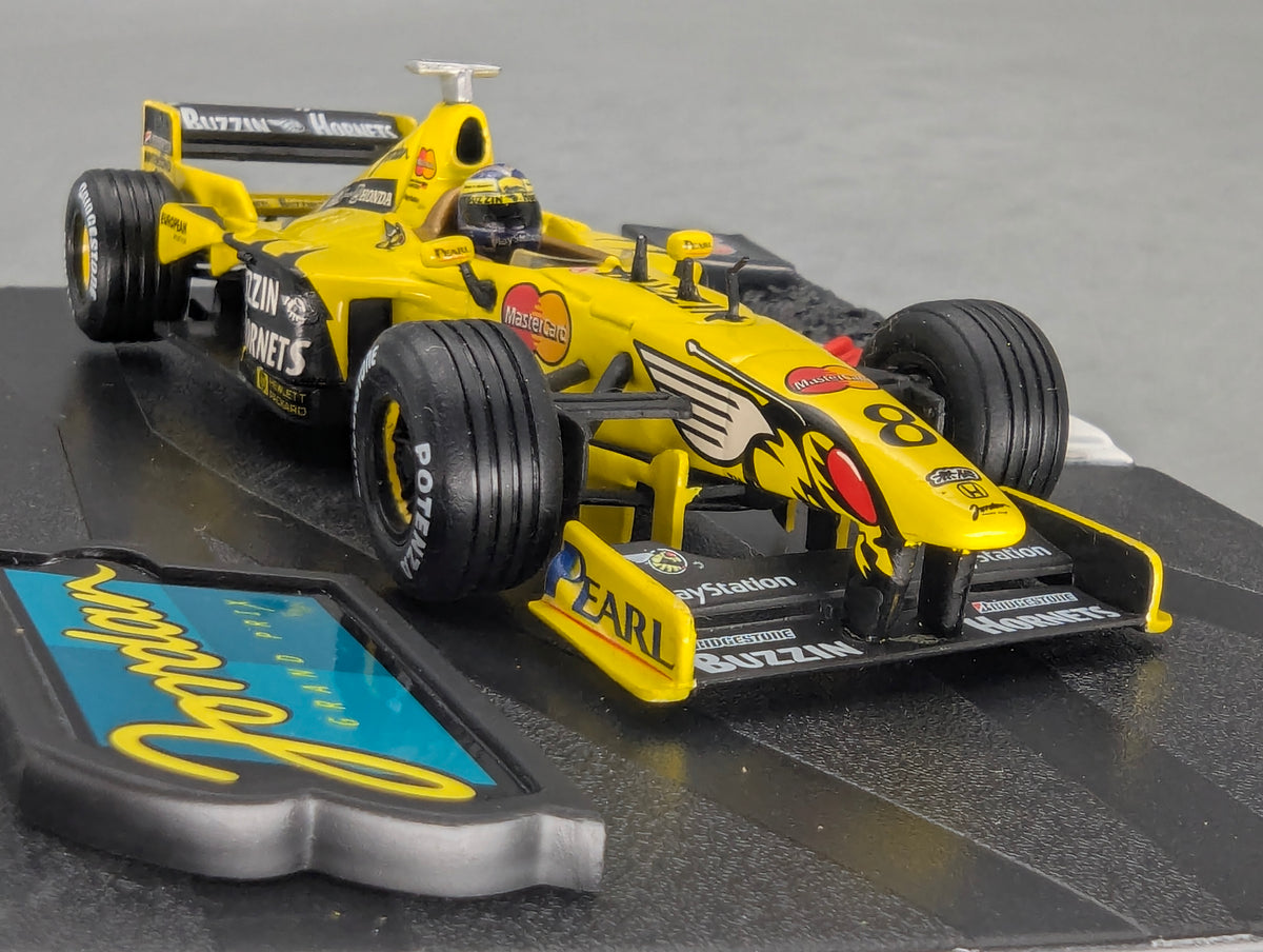 Modellautos 1:43 Hot Wheels Racing 24839 Jordan 199 #8 H.-H. Frentzen mit OVP