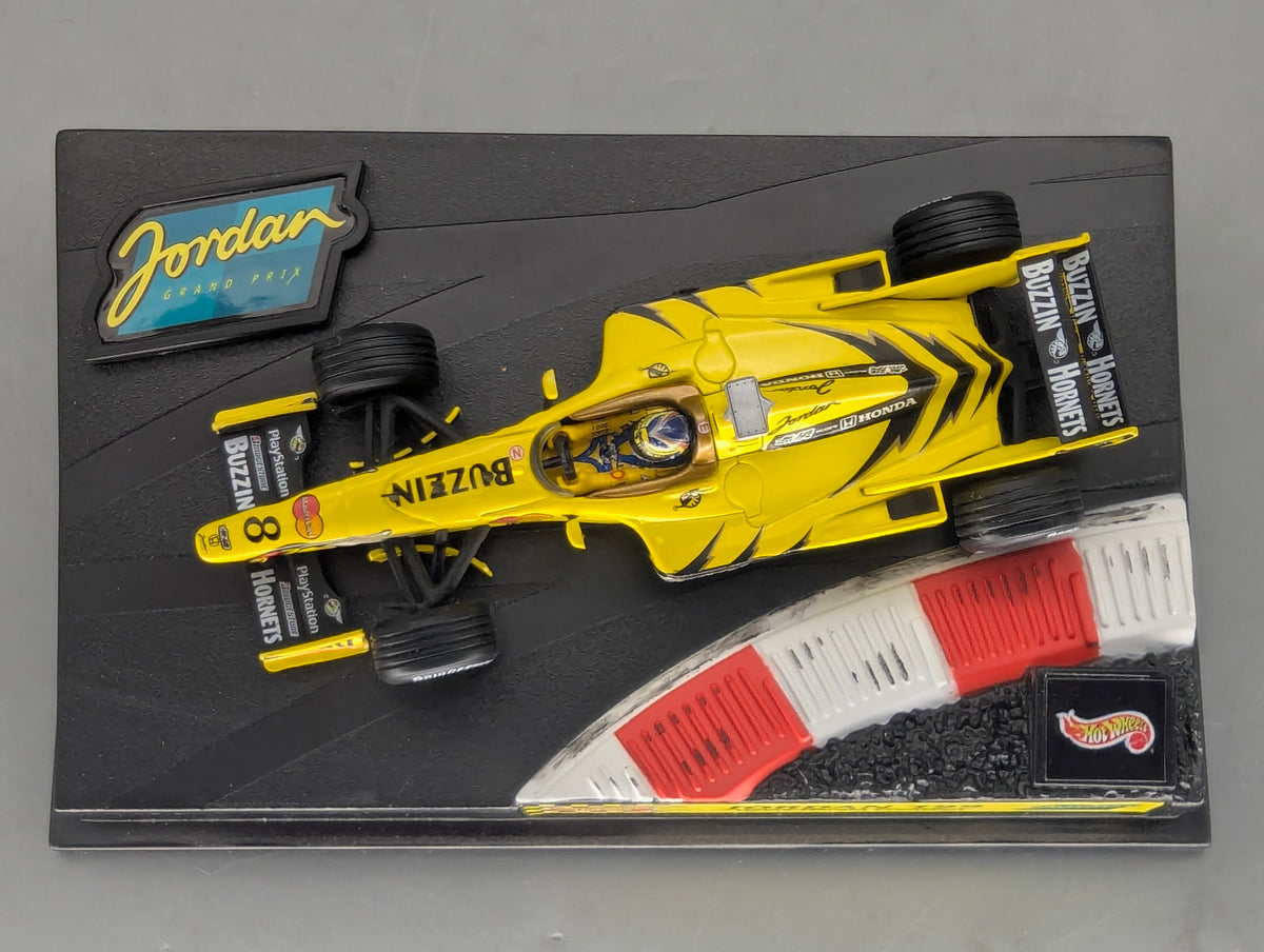 Modellautos 1:43 Hot Wheels Racing 24839 Jordan 199 #8 H.-H. Frentzen mit OVP