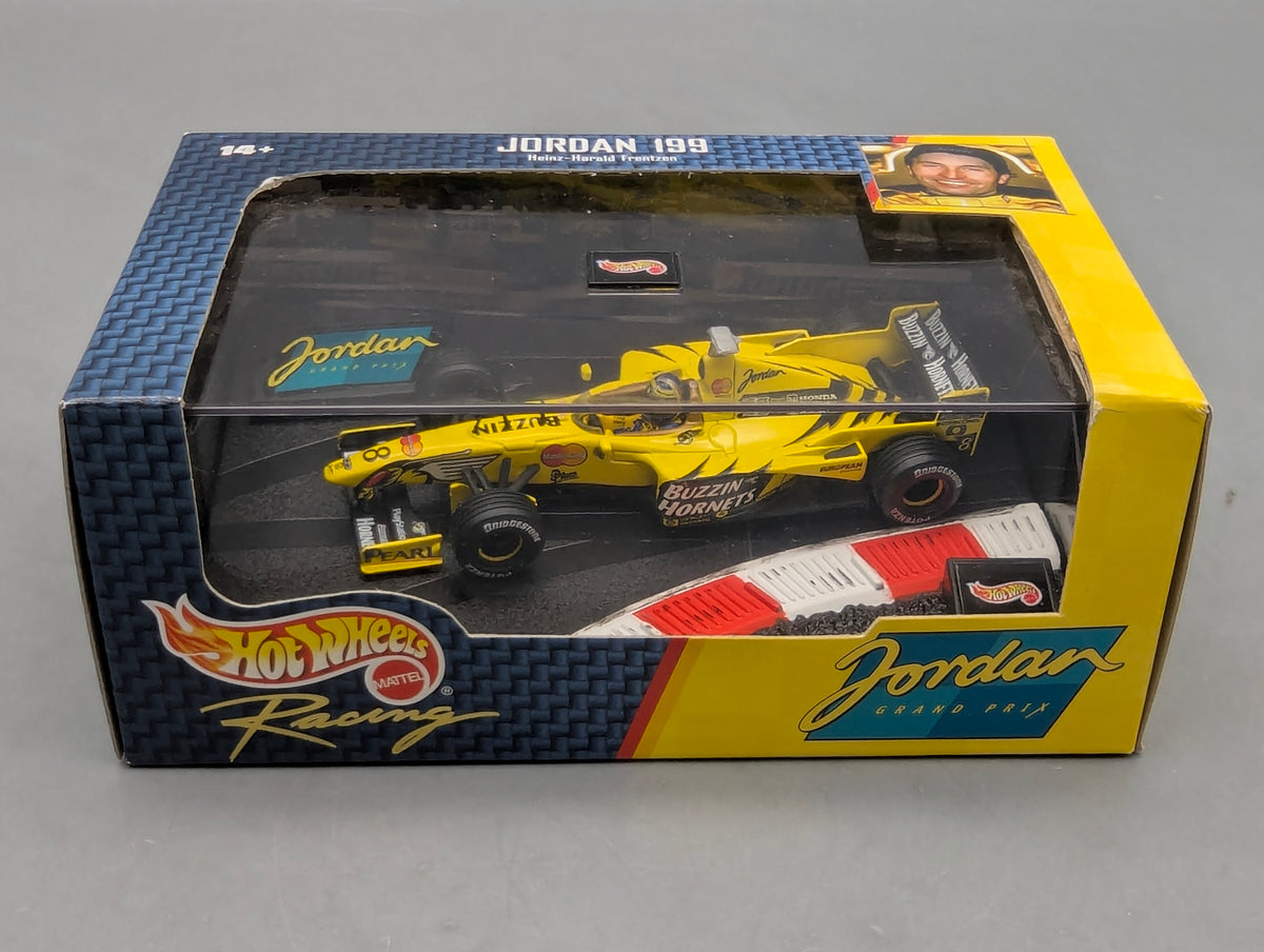 Modellautos 1:43 Hot Wheels Racing 24839 Jordan 199 #8 H.-H. Frentzen mit OVP