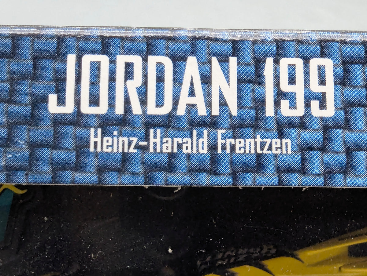 Modellautos 1:43 Hot Wheels Racing 24839 Jordan 199 #8 H.-H. Frentzen mit OVP