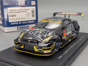Modellautos 1:43 Ebbro 45293 Nissan Super GT300 Okayama 2015 Rd.1 #360 mit OVP