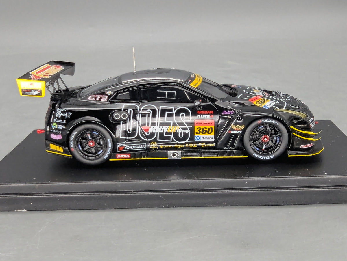 Modellautos 1:43 Ebbro 45293 Nissan Super GT300 Okayama 2015 Rd.1 #360 mit OVP