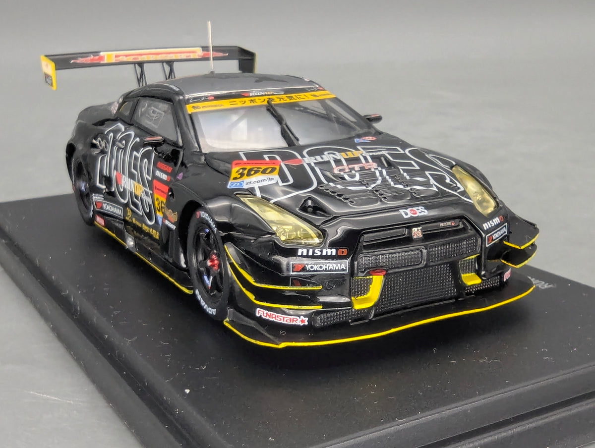 Modellautos 1:43 Ebbro 45293 Nissan Super GT300 Okayama 2015 Rd.1 #360 mit OVP