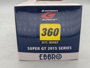 Modellautos 1:43 Ebbro 45293 Nissan Super GT300 Okayama 2015 Rd.1 #360 mit OVP